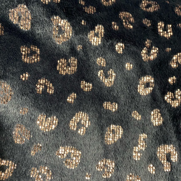 Animal print plush sweatshirt - Picture 2 of 2